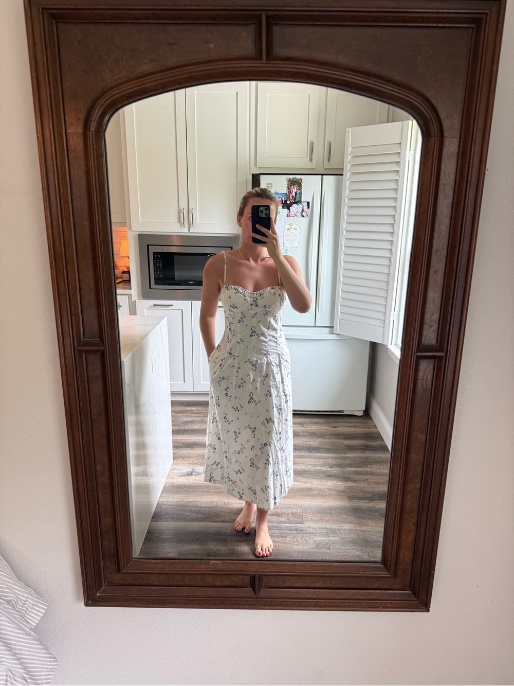 Rebecca Taylor White Floral Dress